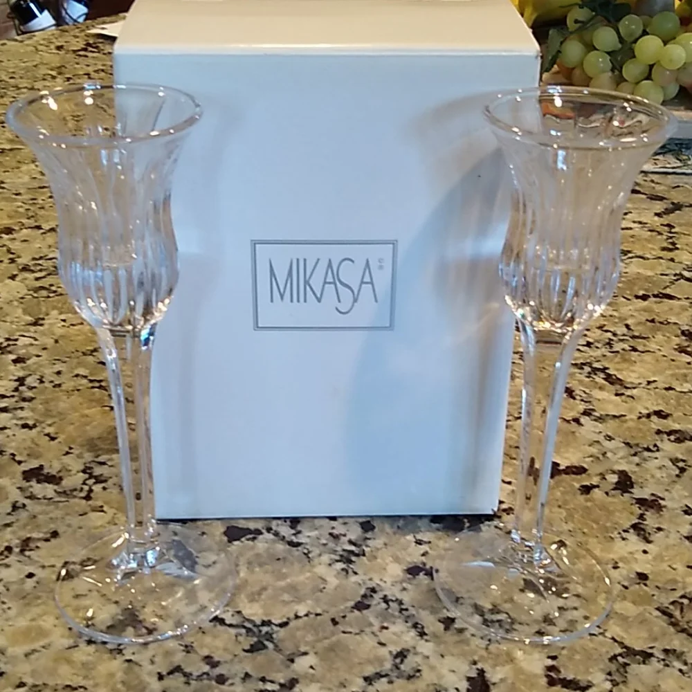 MIKASA Candleholders Crystal